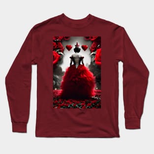 Queen of Hearts Long Sleeve T-Shirt